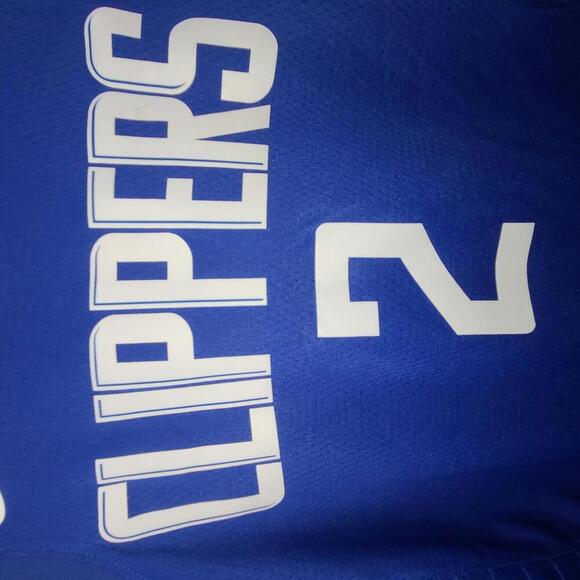 Nike Men's LA Clippers Kawhi Leonard Jersey - Royal Blue Size Medium - Picture 4 of 6